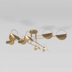 Потолочный светильник 70148/8 золото Eurosvet