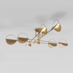 Потолочный светильник 70148/8 золото Eurosvet