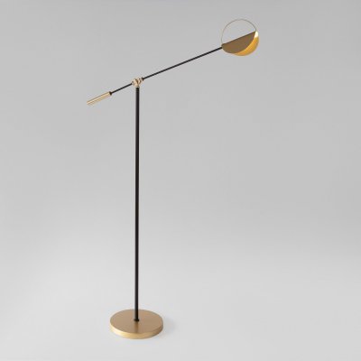 Напольный светильник 01143/1 черный/золото Eurosvet Напольный светильник 01143/1 черный/золото Eurosvet