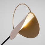 Напольный светильник 01143/1 черный/золото Eurosvet