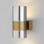 Настенный светильник 40021/1 LED латунь/дымчатый Eurosvet