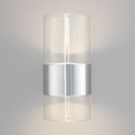 Настенный светильник Eurosvet 40021/1 LED хром/прозрачный Watford