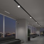 Slim Magnetic Трековый светильник 7W 4200K Neid (черный) 85032/01 Elektrostandard