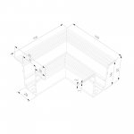Slim Magnetic Коннектор угловой для встраиваемого шинопровода 85092/11 Elektrostandard