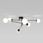 Потолочный светильник 30181/6 черный Eurosvet