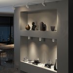 Светильник потолочный светодиодный Cors 10W (25032/LED) белый/серебро Elektrostandard