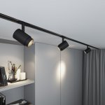 Светильник потолочный светодиодный Cors чёрный матовый 10W 4200K (85513/01) однофазный Elektrostandard