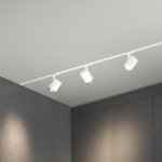 Светильник потолочный светодиодный Cors белый/серебро 10W 4200K (85513/01) однофазный Elektrostandard