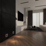 Встраиваемая LED подсветка три режима с датчиком движения  (черный матовый) W1154608 Werkel