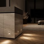 Встраиваемая LED подсветка три режима с датчиком движения  (серебряный) W1154606 Werkel