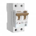 W922P254 / Дифференциальный автомат  1P+N 10 A  30 mА  6 kА  C A W922P254