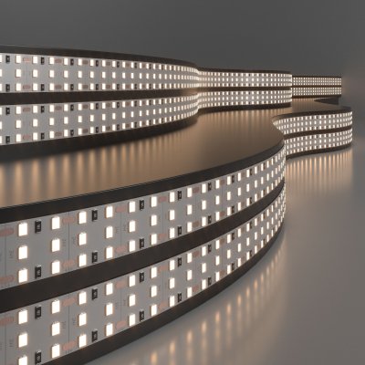 Лента светодиодная 360LED 26W IP20 трехрядная 3300К теплый белый (2835 24V 360Led 26W IP20) Elektrostandard