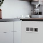 Рамка на 3 поста Slab (белый матовый) W0032961 Werkel