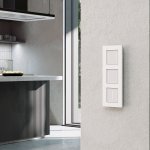 Рамка на 3 поста Slab (белый матовый) W0032961 Werkel