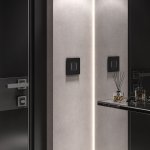 Рамка на 1 пост Slab (черный матовый) W0012908 Werkel