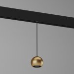 Slim Magnetic Трековый светильник 5W 4200K Event (латунь) 85040/01 Elektrostandard