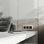 Рамка на 3 поста Slab (айвори матовый) W0032962 Werkel