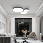 Потолочный светильник 90319/1 серый Eurosvet