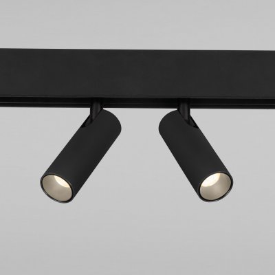 Slim Magnetic Трековый светильник 14W 4200K Dual (чёрный) 85046/01 Elektrostandard Slim Magnetic Трековый светильник 14W 4200K Dual (чёрный) 85046/01 Elektrostandard