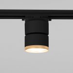 Светильник потолочный светодиодный Impact чёрный матовый/золото 10W 4200K (85514/01) однофазный Elektrostandard