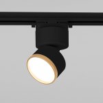 Светильник потолочный светодиодный Impact чёрный матовый/золото 10W 4200K (85514/01) однофазный Elektrostandard