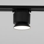 Светильник потолочный светодиодный Smooth чёрный матовый 10W 4200K (85515/01) однофазный Elektrostandard