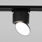 Светильник потолочный светодиодный Smooth чёрный матовый 10W 4200K (85515/01) однофазный Elektrostandard