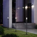 35165/U/ Светильник садово-парковый со светодиодами ISIDA LED черный Elektrostandard