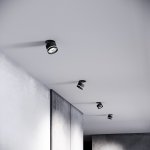 Встраиваемый светодиодный светильник 25035/LED 8W 4200K чёрный Elektrostandard