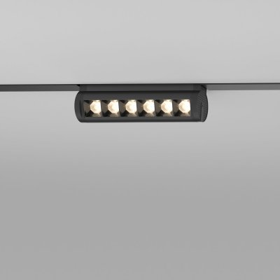 Slim Magnetic Трековый светильник 6W 4200K Alter (чёрный) 85048/01 Elektrostandard Slim Magnetic Трековый светильник 6W 4200K Alter (чёрный) 85048/01 Elektrostandard