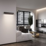 Светильник настенный светодиодный LINE LED MRL LED 1127 черный Elektrostandard