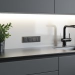 Клавиша для выключателя перекрестного (графит матовый) W1119064 Werkel