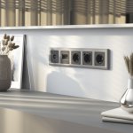 Накладка для розетки USB  (графит матовый) W1179564 Werkel