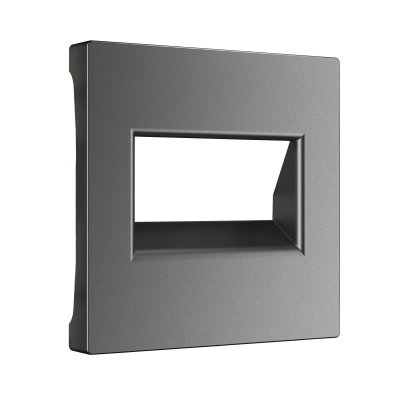 Накладка для двойной розетки Еthernet RJ-45 (графит матовый) W1191164 Werkel