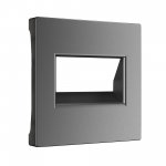 Накладка для двойной розетки Еthernet RJ-45 (графит матовый) W1191164 Werkel