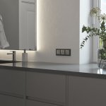 Рамка на 3 поста Stark (графит матовый) W0031864 Werkel