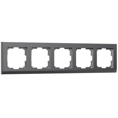 Рамка на 5 постов Stark (графит матовый) W0051864 Werkel Рамка на 5 постов Stark (графит матовый) W0051864 Werkel