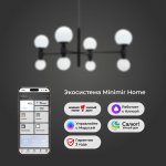 Потолочный светильник 30182/8 черный Eurosvet