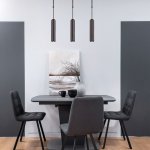 Подвесной светильник 50255/1 черный жемчуг Eurosvet