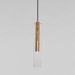 Люстра Eurosvet 50254/1 LED латунь Swan