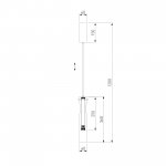 Люстра Eurosvet 50254/1 LED графит Swan