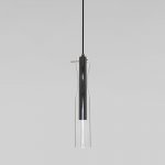 Люстра Eurosvet 50254/1 LED черный Swan