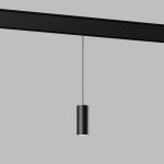Slim Magnetic Трековый подвесной светодиодный светильник 7W 4200K Amend (чёрный) 85518/01 Elektrostandard