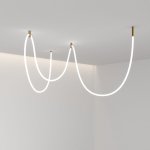Подвесные крепления для круглого гибкого неона Full light латунь (FL 2880) Elektrostandard