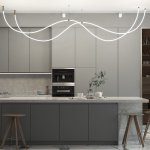 Подвесной трос для круглого гибкого неона Full light латунь (2м)  (FL 2830) Elektrostandard
