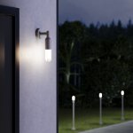 Светильник садово-парковый со светодиодами ISIDA LED серый 35165/F Elektrostandard