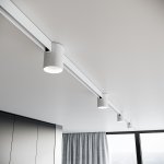 Slim Magnetic Трековый светильник 12W 4200K Solo (белый) 85054/01 Elektrostandard