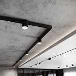 Slim Magnetic Трековый светильник 12W 4200K Solo (чёрный) 85054/01 Elektrostandard