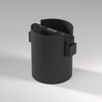 Slim Magnetic Трековый светильник 12W 4200K Solo (чёрный) 85054/01 Elektrostandard