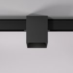 Slim Magnetic Трековый светильник 12W 4200K Solo (чёрный) 85055/01 Elektrostandard